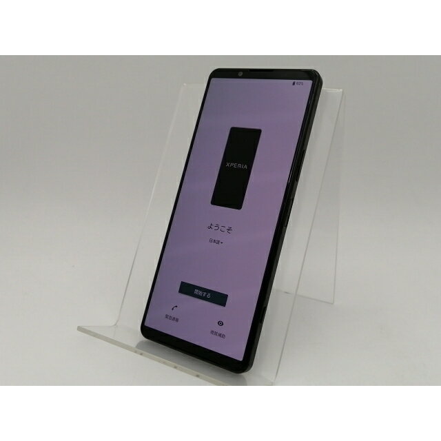 【中古】SONY SoftBank 【SIMフリー】 Xperia 5 IV 8GB 128GB A204SO ブラック【なんば】保証期間1ヶ月【ランクC】