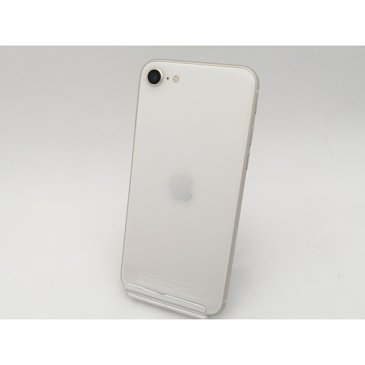 【中古】Apple au 【SIMフリー】 iPhone SE(第3世代) 64GB スターライト MMYD3J/A【なんば】保証期間1ヶ月【ランクB】