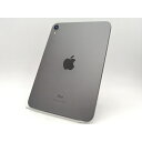 【中古】Apple iPad mini(第6世代/2021) Wi-Fiモデル 64GB スペースグレイ MK7M3J/A【なんば】保証期間1ヶ月【ランクA】