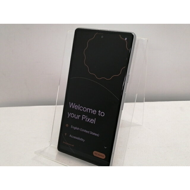 【中古】Google au 【SIMフリー】 Pixel 7a スノー 8GB 128GB G82U8【仙台駅東口】保証期間1ヶ月【ランクA】
