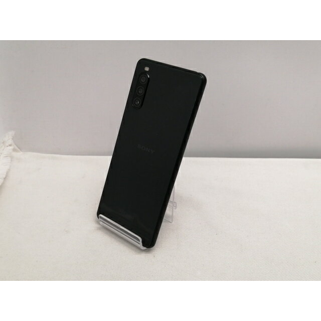 【中古】SONY docomo 【SIMロック解除済み】 Xperia 10 II ブラック 4GB 64GB SO-41A【仙台駅東口】保証期間1ヶ月【ランクB】
