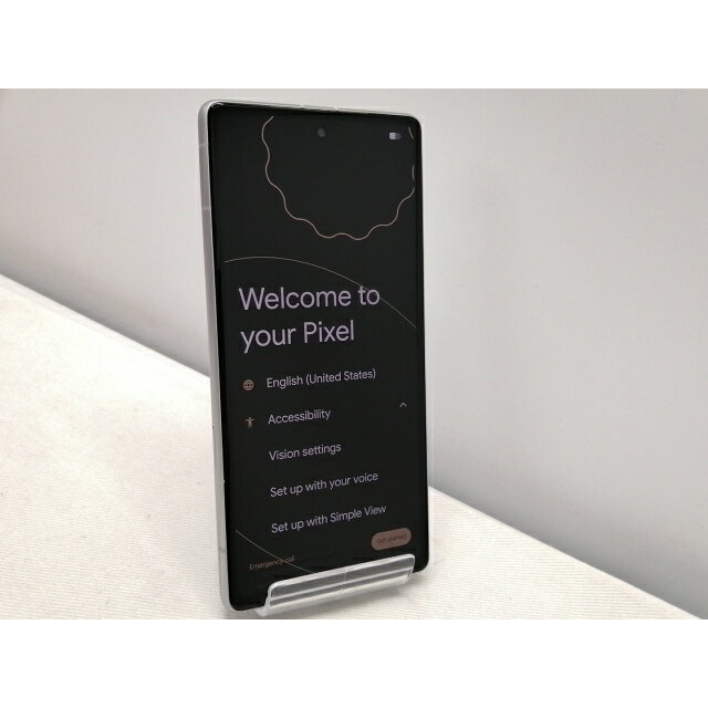 【中古】Google 国内版 【SIMフリー】 Pixel 7a スノー 8GB 128GB G82U8【仙台駅東口】保証期間1ヶ月【ランクB】