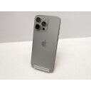 【中古】Apple 国内版 【SIMフリー】 iPhone 15 Pro Max 1TB ナチュラルチタニウム MU713J/A【仙台駅東口】保証期間1ヶ月【ラ...