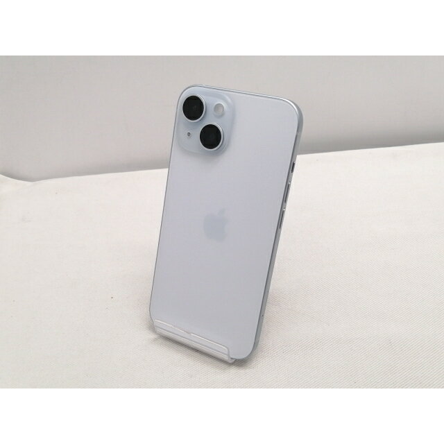 【中古】Apple 国内版 【SIMフリー】 iPhone 15 128GB ブルー MTML3J/A【仙台駅東口】保証期間1ヶ月【ランクA】