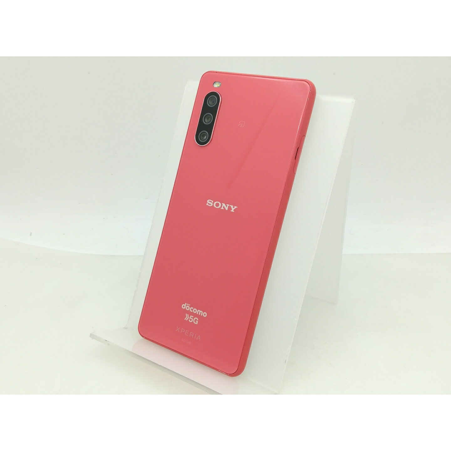 【中古】SONY docomo 【SIMロック解除済み】 Xperia 10 III ピンク 6GB 128GB SO-52B【大須】保証期間1ヶ月【ランクB】