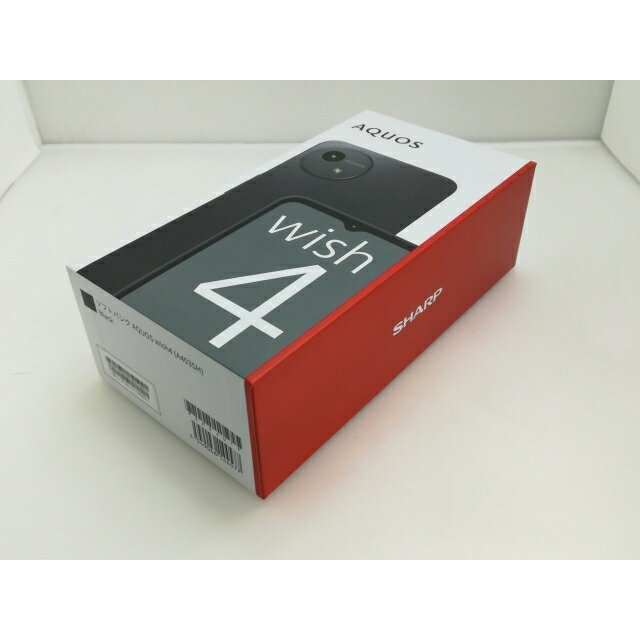 【未使用】【赤ロム保証あり】SHARP SoftBank 【SIMフリー】 AQUOS Wish4 ブラック 4GB 64GB A403SH (法人向けモデル)【大須】保証期間3ヶ月
