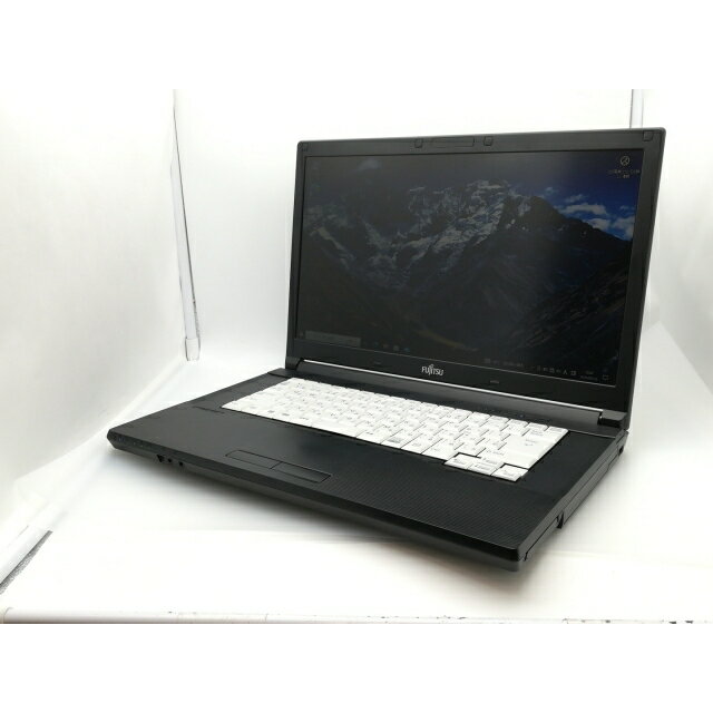 【中古】Fujitsu LIFEBOOK A A577/R FMVA22007 【Celeron 3865U 4G 500G(HDD) 1GbE 15LCD(1366x768)】【大須】保証期間1ヶ月【ランクB】