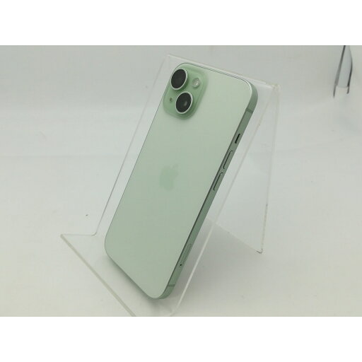 【中古】【赤ロム保証あり】Apple au 【SIMフリー】 iPhone 15 128GB グリーン MTMM3J/A【大須】保証期間1ヶ月【ランクA】 【中古】【赤ロム保証あり】Apple au 【SIMフリー】 iPhone 15 128GB グリーン MTMM3J/A【大須】保証期間1ヶ月【ランクA】