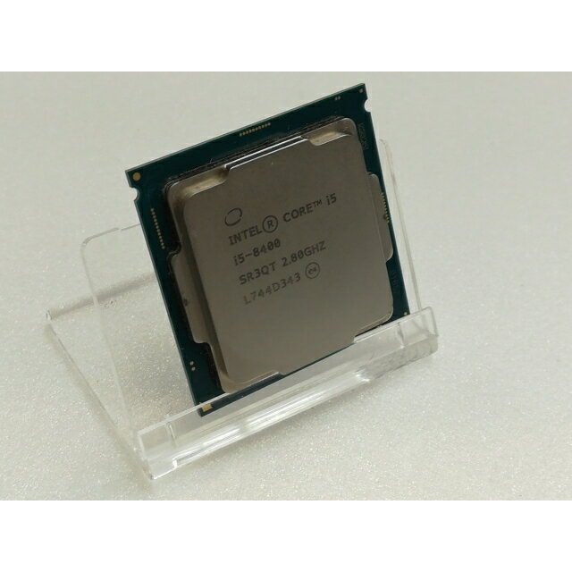 【中古】Intel Core i5-8400 (2.8GHz/TB:4GHz) 