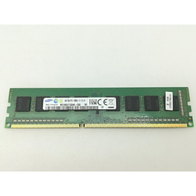 【中古】DDR3 4GB PC3-12800(DDR3-1600)【デスクトップPC用】【大須】保証期間1週間