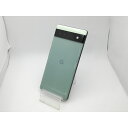 【中古】Google 国内版 【SIMフリー】 Pixel 6a セージ 6GB 128GB GB17L【秋葉3号】保証期間1ヶ月【ランクB】