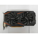 【中古】GIGABYTE GeForce GTX 1060 WINDFORCE OC 6G(rev.1.0/1.1)(GV-N1060WF2OC-6GD) GTX1060/6GB(GDDR5)/PCI-E【秋葉3号】保証期間1週間