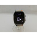 【中古】Apple Apple Watch Ultra2 49mm Cellular チタニウムケース/オレンジ/ベージュトレイルループ(M/L) MRF23J...