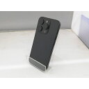 【中古】Apple 海外版 【SIMフリー】 iPhone 15 Pro 128GB ブラックチタニウム【秋葉3号】保証期間1ヶ月【ランクA】