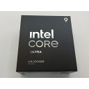 【未使用】Intel Core Ultra 9 285K(3.7GHz) Box LGA1851/24C(P:8C/E:16C)/24T/L3 36M/Intel Graphics/PBP125W【秋葉3号】保証期間1週間