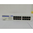 【中古】ELECOM LAN-GSW16P/HGW HUB GigabitHUB 16PORT【秋葉3号】保証期間1週間