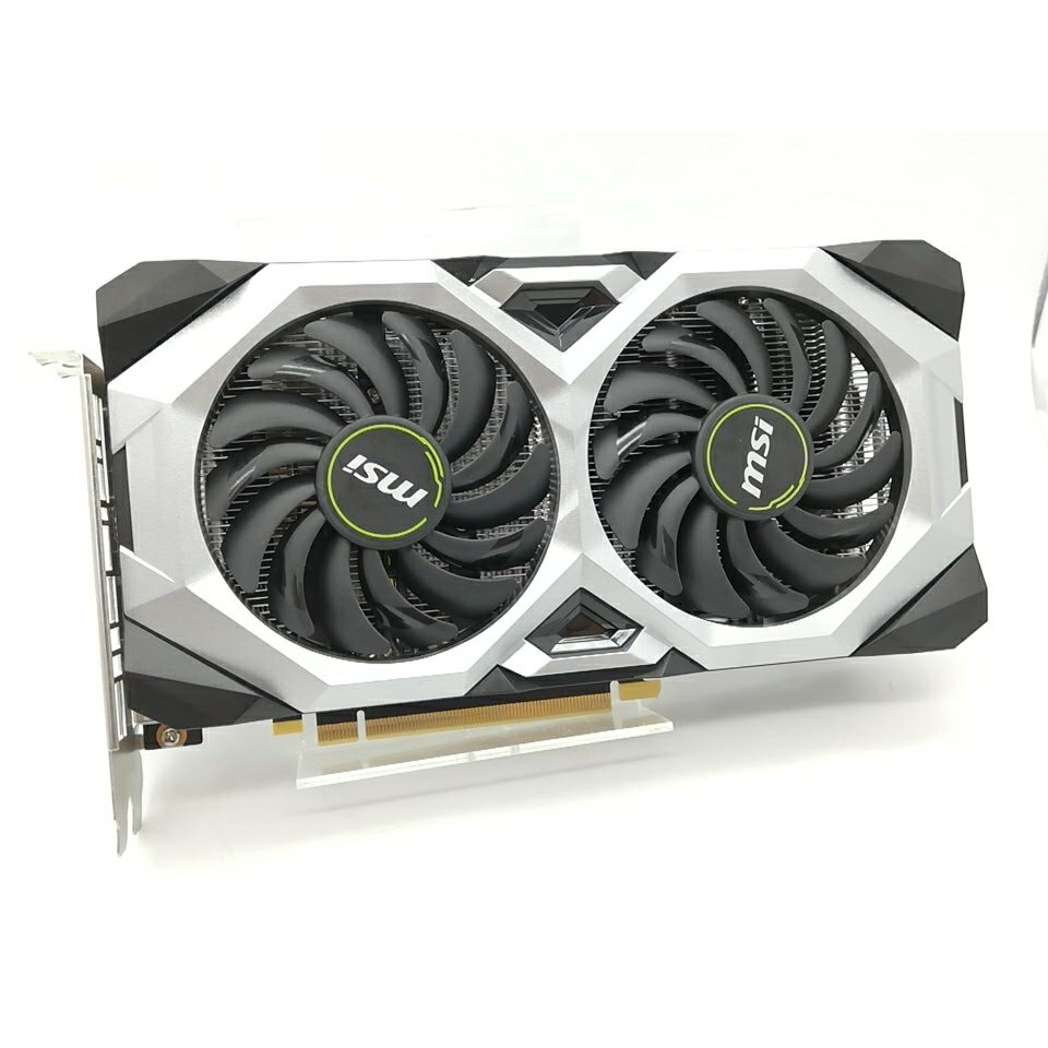 【中古】MSI GeForce RTX 2060 SUPER VENTUS OC RTX2060Super/8GB(GDDR6)/PCI-E【秋葉2号】保証期間1週間