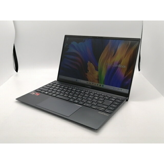 【中古】ASUS ZenBook 14 UM425IA UM425IA-AM008T パイングレー【R7 4700U 8G 512G(SSD) WiFi 14LCD(1920x1080)】【秋葉2号】保証期間1ヶ月【ランクB】