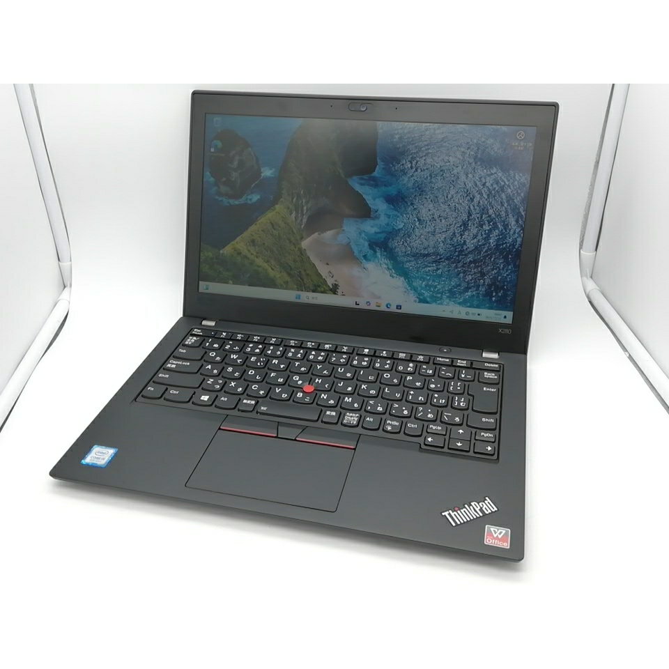 【中古】Lenovo ThinkPad X280 【i5-8250U 8G 256G(SSD) WiFi 12.5LCD(1366x768)】【秋葉2号】保証期間1ヶ月【ランクB】