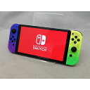 【中古】Nintendo Switch 本体 (有機ELモデル) HEG-S-KCAAA スプラトゥーン3エディション【秋葉2号】保証期間1ヶ月【ランクB】