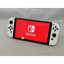 【中古】Nintendo Switch 本体 (有機ELモデル) HEG-S-KAAAA ホワイト 【2021年10月】【秋葉2号】保証期間1ヶ月【ランクB】