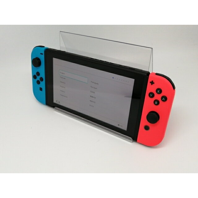 【中古】Nintendo Switch 本体 Joy-Con(L) ネオンブルー/(R) ネオンレッド HAD-S-KABAA 【2019年8月】【秋葉2号】保証期間1ヶ月【ランクB】