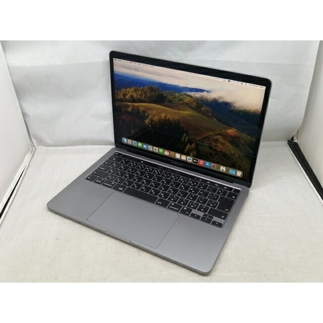 【中古】Apple MacBook Pro 13インチ M1(CPU:8C/GPU:8C) 8GB/512GB スペースグレイ MYD92J/A (M1・2020)【秋葉2号】保証期間1ヶ月【ランクA】
