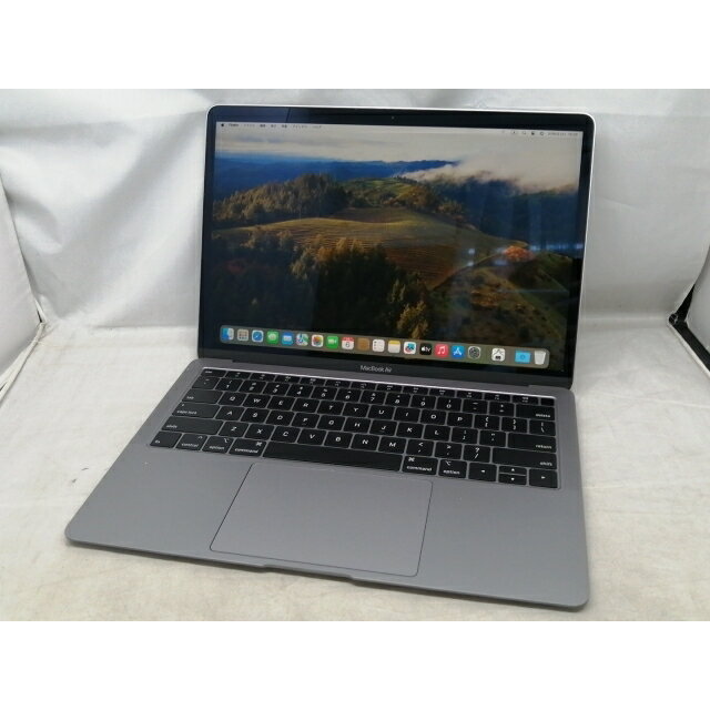 【中古】Apple MacBook Air 13インチ CTO (Late 2018) スペースグレイ Core i5(1.6G)/8G/256G(SSD)/UHDG 617【秋葉2号】保証期間1ヶ月【ランクC】