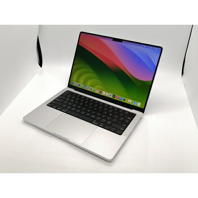 【中古】Apple MacBook Pro 14インチ CTO (2021) M1 Pro(CPU:10C/GPU:16C)/32G/512G/シルバー【秋葉2号】保証期間1ヶ月【ランクB】