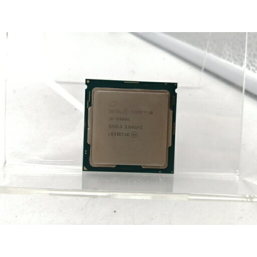 【中古】Intel Core i9-9900K (3.6GHz/TB:5GHz/SRELS/P0) bulk LGA1151/8C/16T/L3 16M/UHD630/TDP95W【秋葉2号】保証期間1週間 【中古】Intel Core i9-9900K (3.6GHz/TB:5GHz/SRELS/P0) bulk LGA1151/8C/16T/L3 16M/UHD630/TDP95W【秋葉2号】保証期間1週間