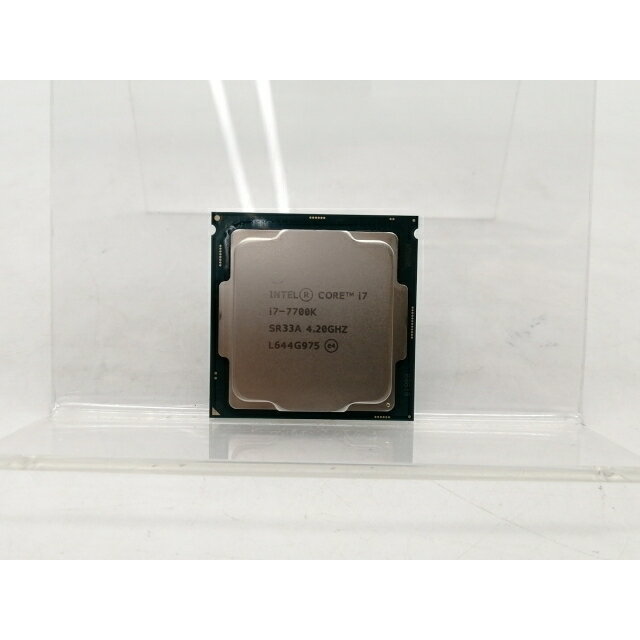 【中古】Intel Core i7-7700K (4.2GHz/TB:4.5GHz) bulk LGA1151/4C/8T/L3 8M/HD630/TDP91W【秋葉2号】保証期間1週間
