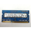 【中古】204PIN 4GB DDR3L-1600 SODIMM(低電圧対応)【ノートPC用】【秋葉2号】保証期間1週間