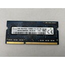 【中古】204PIN 4GB DDR3L-1600 SODIMM(低電圧対応)【ノートPC用】【秋葉2号】保証期間1週間