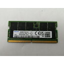 【中古】262PIN SODIMM 32GB DDR5-4800(PC5-38400) ECC/Unbuffered 【ノートPC用】【秋葉2号】保証期間1週間