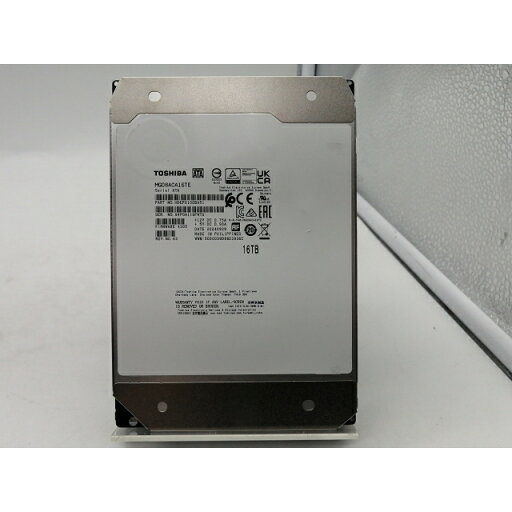 【中古】TOSHIBA MG08ACA16TE 16TB/7200rpm/512MB/6Gbps【秋葉2号】保証期間1週間 【中古】TOSHIBA MG08ACA16TE 16TB/7200rpm/512MB/6Gbps【秋葉2号】保証期間1週間