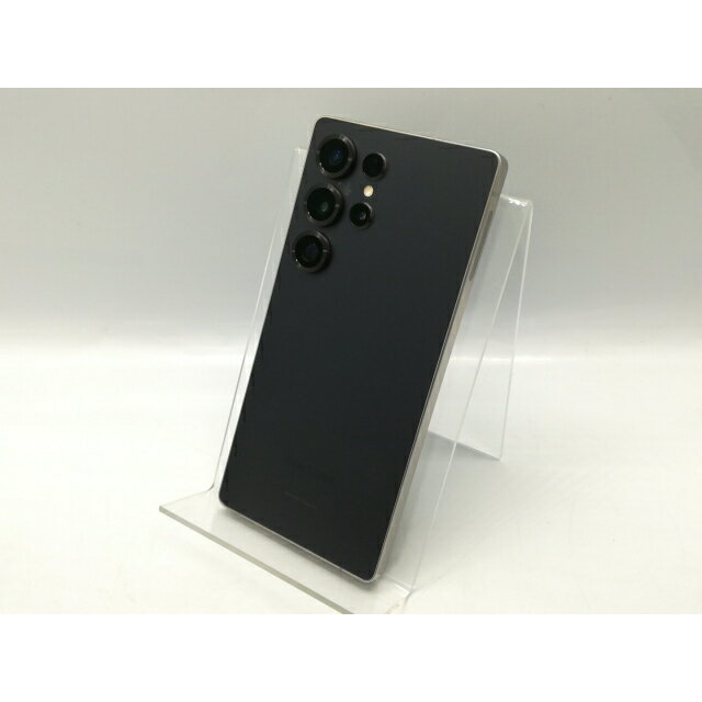 【中古】SAMSUNG 国内版 【SIMフリー】 Galaxy S25 Ultra チタニウムブラック 12GB 256GB【秋葉4号】保証期間1ヶ月【ランクB】