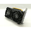 【中古】MSI GeForce RTX 4060 VENTUS 2X BLACK 8G OC RTX4060/8GB(GDDR6)【秋葉4号】保証期間1週間