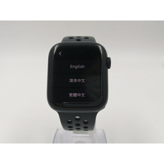 【中古】Apple Apple Watch Nike Series7 GPS 45mm ミッドナイトアルミ/スポーツバンド アンスラサイト/ブラックNike【秋葉4号】保証期間1ヶ月【ランクA】