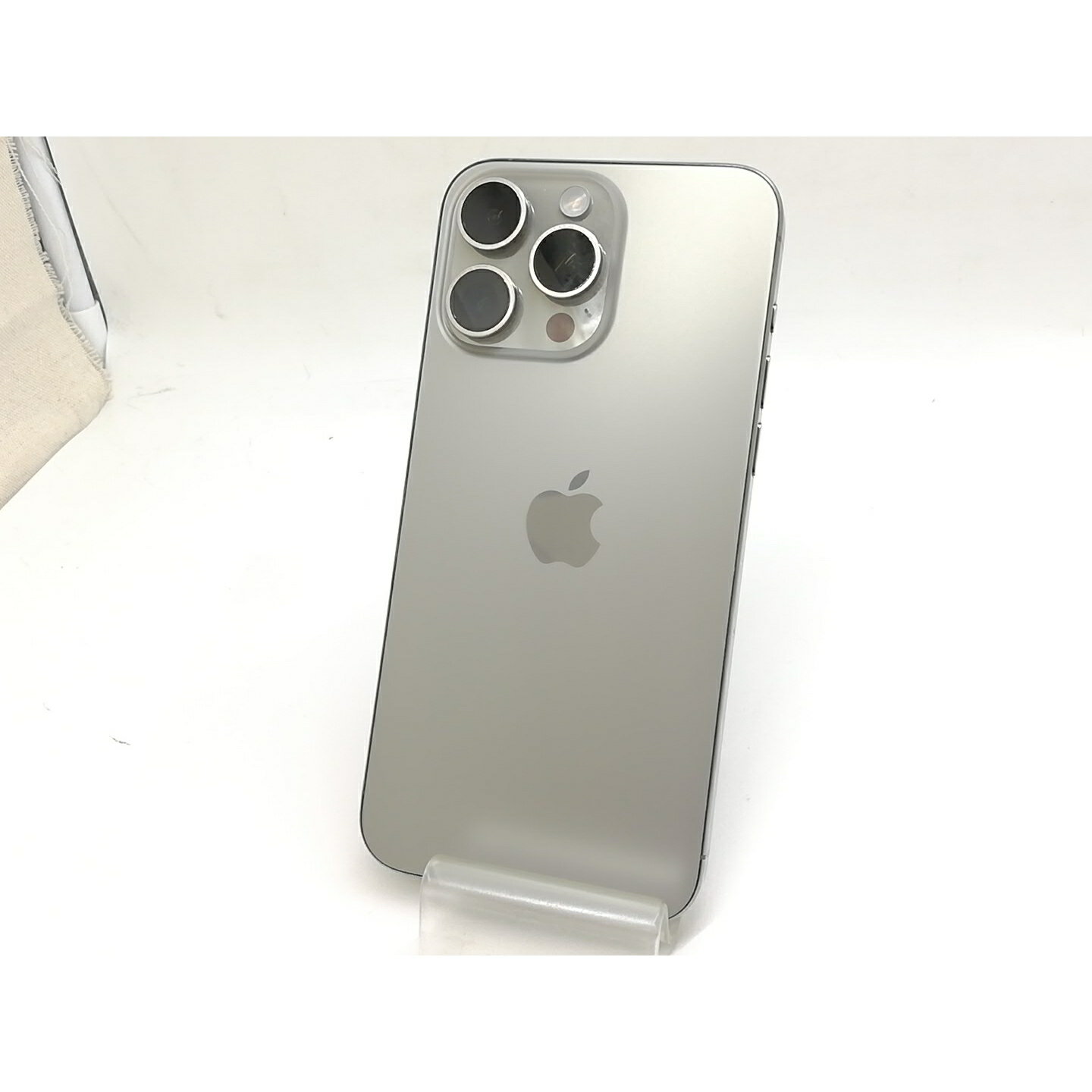 【中古】Apple 国内版 【SIMフリー】 iPhone 15 Pro Max 512GB ナチュラルチタニウム MU6W3J/A【秋葉4号】保証期間1ヶ月【ランクB】