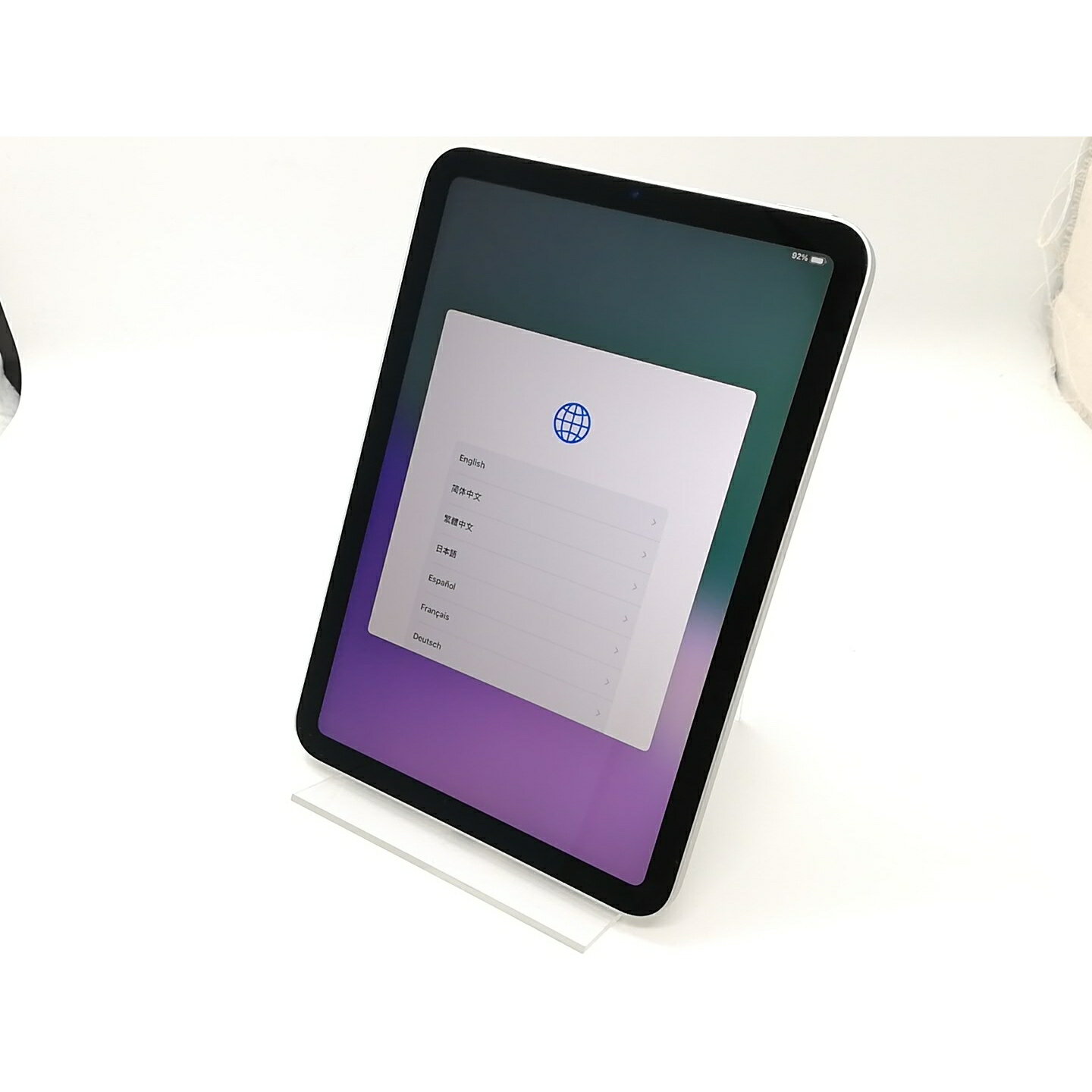 【中古】Apple 【Wi-Fi】 iPad mini（第6世代/2021） 64GB スターライト MK7P3J/A【秋葉4号】保証期間1ヶ月【ランクB】