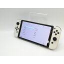 【中古】Nintendo Switch 本体 (有機ELモデル) HEG-S-KAAAA ホワイト 【2021年10月】【京都】保証期間1ヶ月【ランクB】