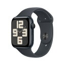【未使用】Apple Apple Watch SE2 44mm GPS ミッドナイトアルミニウムケース/ミッドナイトスポーツバンド (S/M) MXEJ3J/A【京都】保証期間3ヶ月(2)