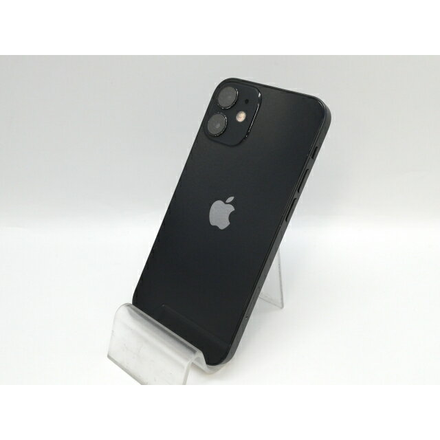 【中古】Apple 国内版 【SIMフリー】 iPhone 12 mini 64GB ブラック MGA03J/A【京都】保証期間1ヶ月【ランクB】