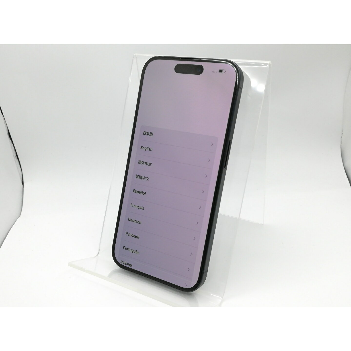 【中古】Apple 国内版 【SIMフリー】 iPhone 15 Pro 128GB ブルーチタニウム MTUA3J/A【京都】保証期間1ヶ月【ランクA】