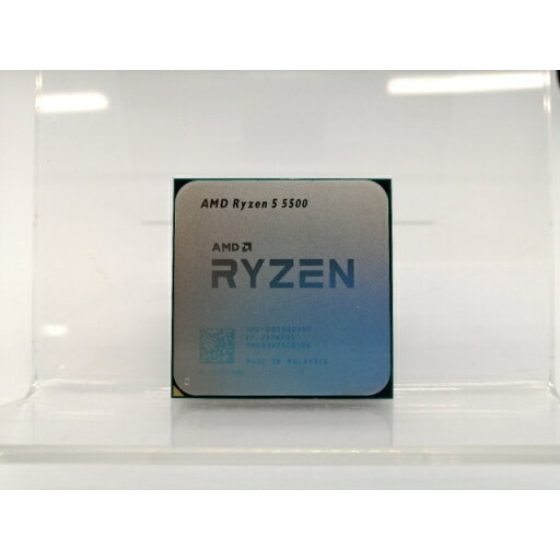 【中古】AMD Ryzen 5 5500 (3.6GHz/TC:4.2GHz) bulk AM4/6C/12T/L3 16MB/TDP 65W【京都】保証期間1週間 【中古】AMD Ryzen 5 5500 (3.6GHz/TC:4.2GHz) bulk AM4/6C/12T/L3 16MB/TDP 65W【京都】保証期間1週間