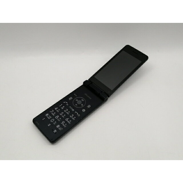 【中古】SHARP docomo 【SIMロック解除済み】 AQUOS ケータイ SH-02L ブラック【博多】保証期間1週間【ランクC】