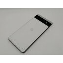 【中古】Google 国内版 【SIMフリー】 Pixel 6a チョーク 6GB 128GB GB17L【博多】保証期間1ヶ月【ランクB】