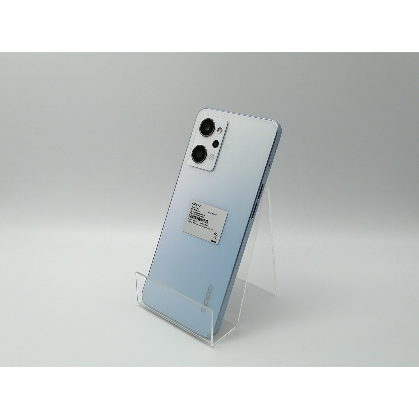 【中古】Oppo ymobile 【SIMフリー】 OPPO Reno7 A ドリームブルー 6GB 128GB A201OP【博多】保証期間1ヶ月【ランクA】