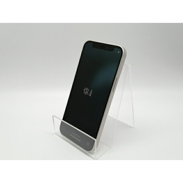 【中古】Apple au 【SIMロック解除済み】 iPhone 12 mini 64GB ホワイト MGA63J/A【博多】保証期間1ヶ月【ランクB】