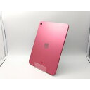 【中古】Apple 【Wi-Fi】 iPad(第10世代/2022) 64GB ピンク MPQ33J/A【博多】保証期間1ヶ月【ランクB】(2)